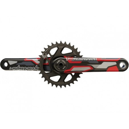 Pédalier 12V TRUVATIV EAGLE DESCENDANT DH Carbon TroyLeeDesigns DUB73 DM 32Dts X-Sync2 165mm Rouge -   - 00.6118.579.000 -