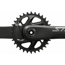 Pédalier 12V TRUVATIV EAGLE STYLO Carbon DUB Cannondale-AI DM 34 Dents X-Sync2 Noir - 175MM  - 00.6118.581.000 - 0710845838583