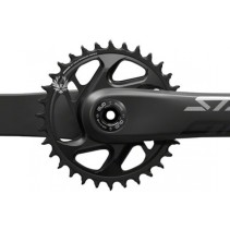 Pédalier 12V TRUVATIV EAGLE STYLO Carbon DUB Cannondale-AI DM 34 Dents X-Sync2 Noir - 170MM  - 00.6118.581.001 - 0710845838590